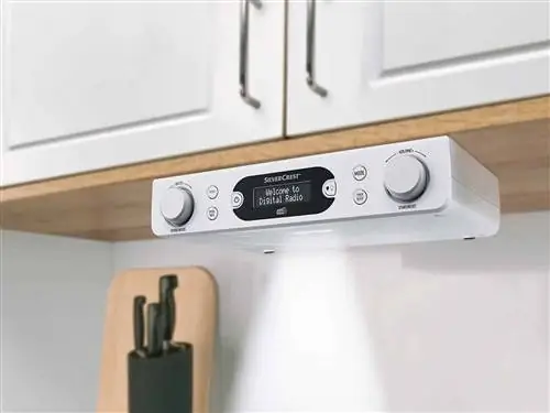 Полноценное и красивое цифровое кухонное радио