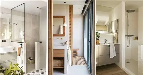 Ванные без перегородки: 17 очень практичных и стильных идей для копирования