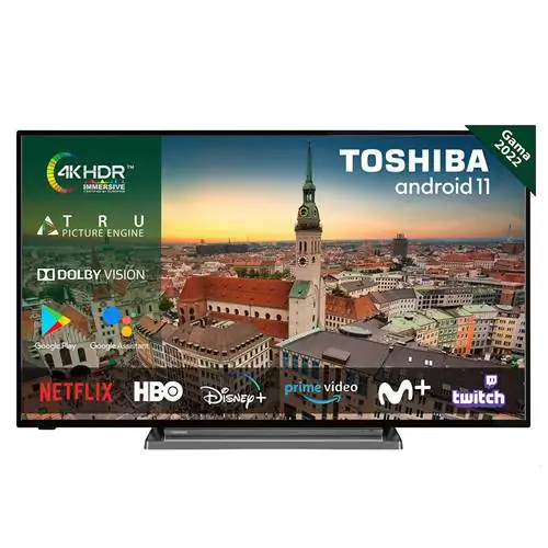 Телевизор марки Toshiba 55 лет