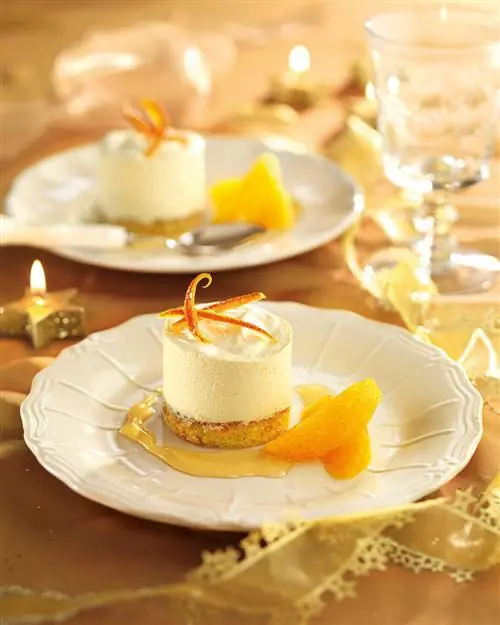 Кексы с апельсиновой глазурью