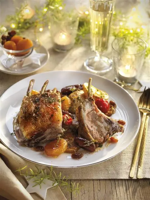 Запеченные ребрышки поросенка