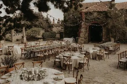 Украсить свадебный банкет