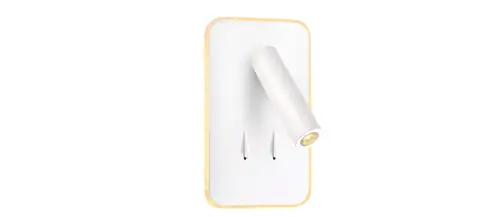 Белое бра для чтения от Leroy Merlin