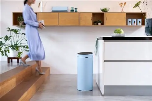 Brabantia Dreamy Blue NewIcon Touch Bin 30L Корзина с педалью