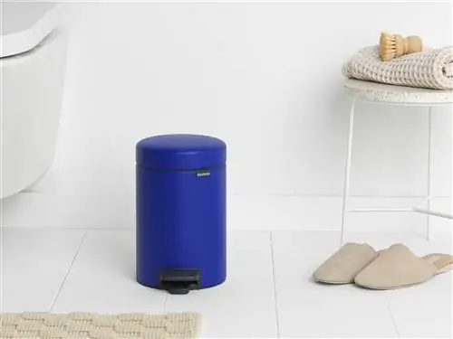Brabantia NewIcon Pedal Bin 3L Mineral Powerful Blue