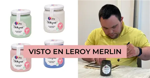 Leroy Merlin продает инклюзивную меловую краску, сделанную людьми с ограниченными возможностями