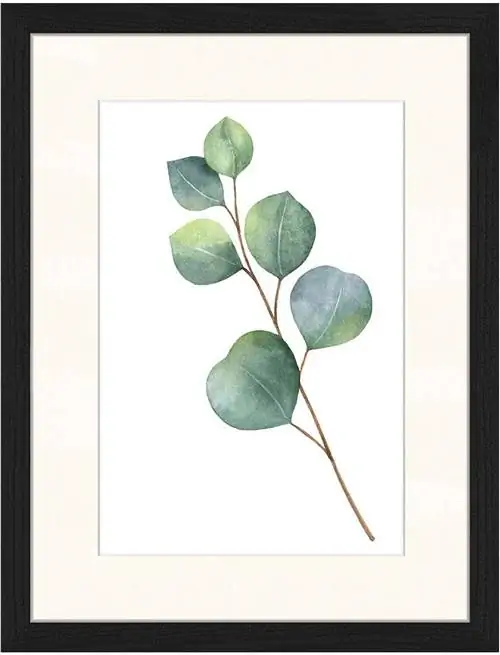 Westwing Now Принт листьев эвкалипта