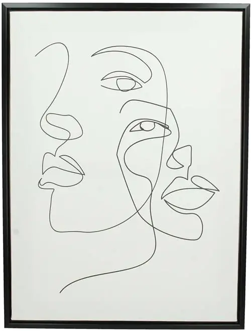 Westwing Now Black and White Face Chart