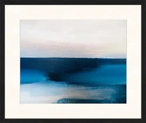 Абстрактная живопись в голубых тонах от Westwing Now