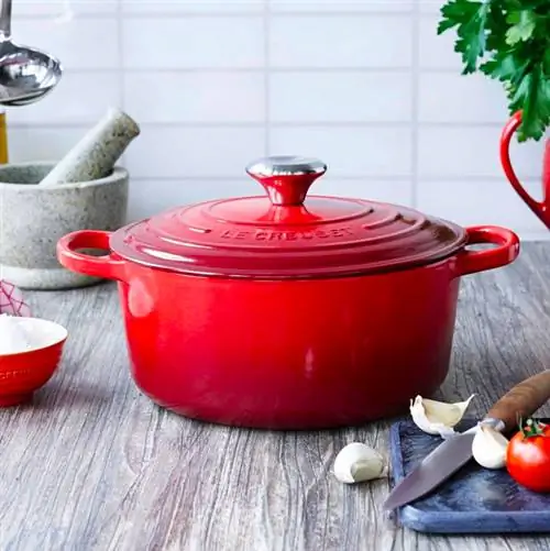 Cocotte Evolution Le Creuset круглый