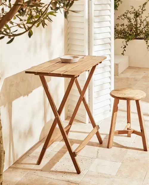 СКЛАДНОЙ СТОЛ ИЗ АКАСИИ ZARA HOME