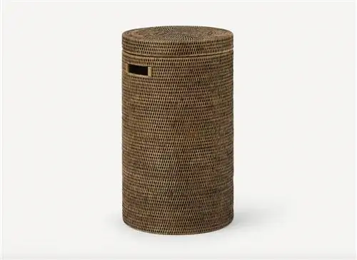 Корзина для белья из ротанга ручной работы, Miel Hadid, Made