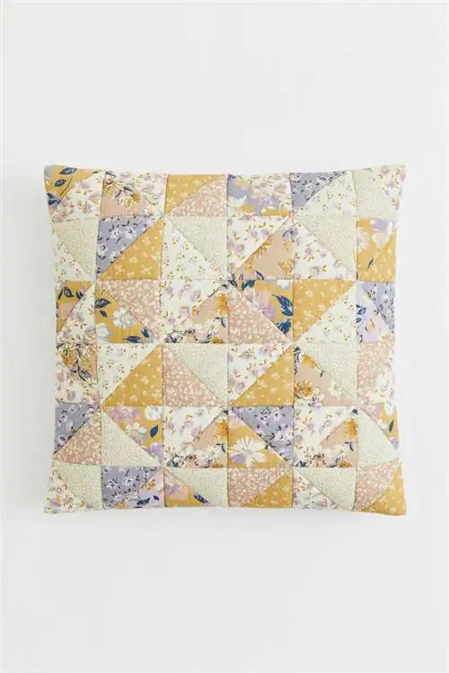 лоскутная подушка от H&M home
