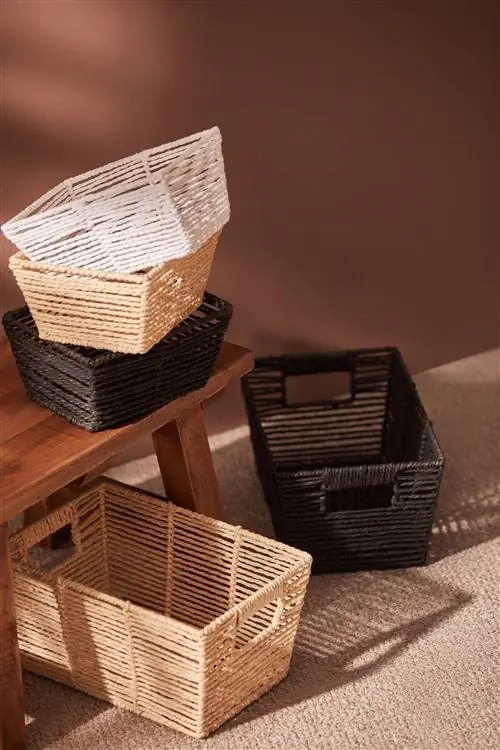 Волокнистые корзины Primark Home.