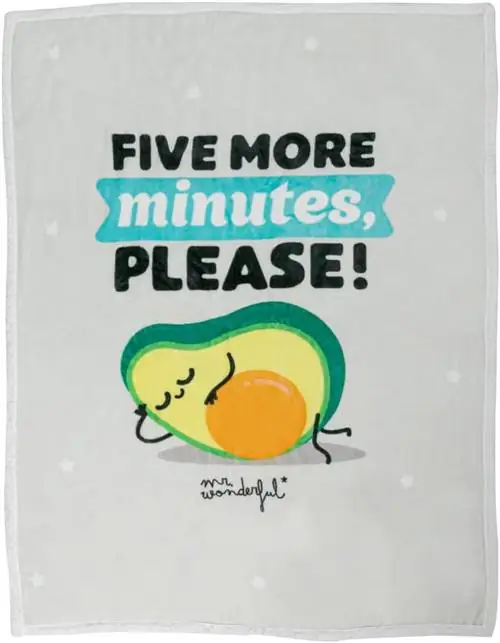 Одеяло из флиса от Mr. Wonderful.