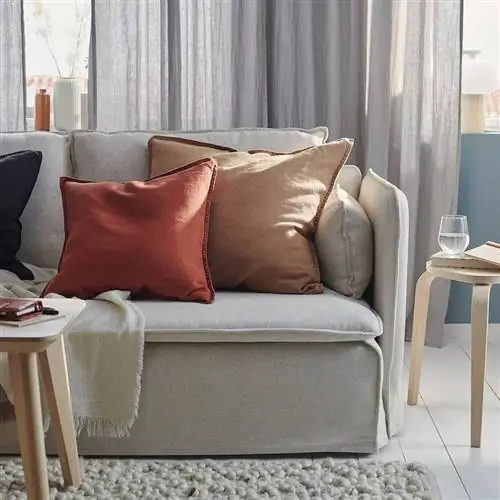 Терракотовая подушка ИКЕА дайтаг