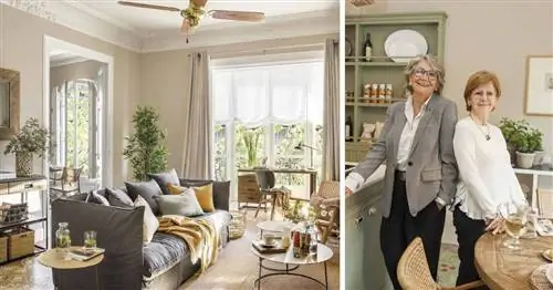 Небольшая квартира площадью всего 78 м² со стилем и классическим современным стилем. Это работа Деулондера (с планом)