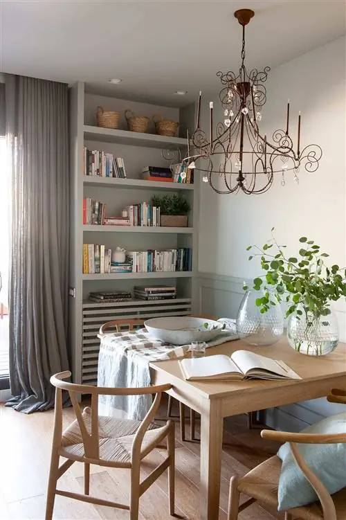 Отличные идеи для небольших столовых.