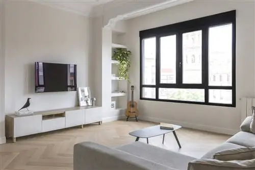 Современная и стильная гостиная в стиле Destudio Arquitectura.