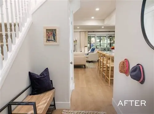 Лестница после ремонта братьями Скотт.