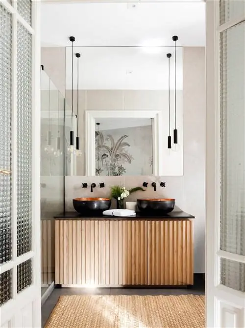 00534607 Мебель для ванной комнаты из palillería