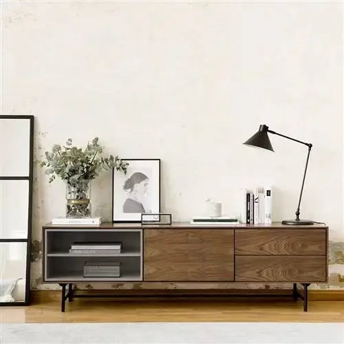 Подставка под телевизор Kenay Home из орехового дерева.