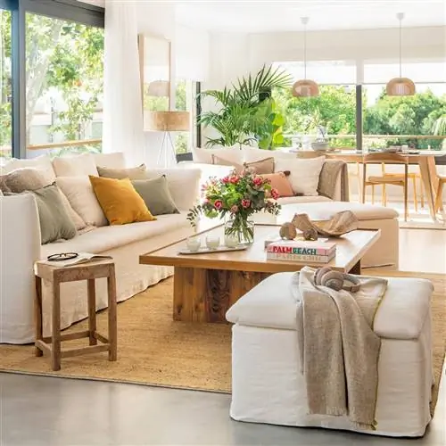 ткани и натуральные материалы в столовой 00544956