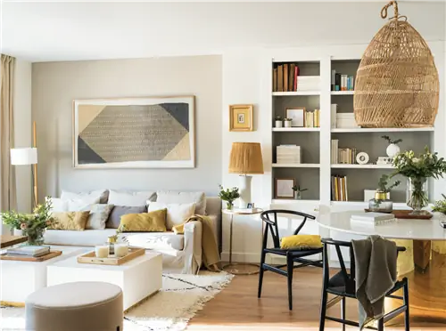 Столовая с книжным шкафом на заказ.