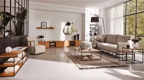 Коллекция Lazy Sundays от Kave Home гостиная и диван.