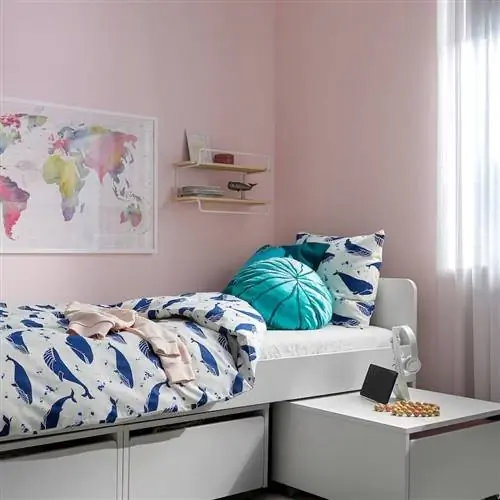 Пододеяльник и наволочка из кита ИКЕА БЛОВИНГАД.