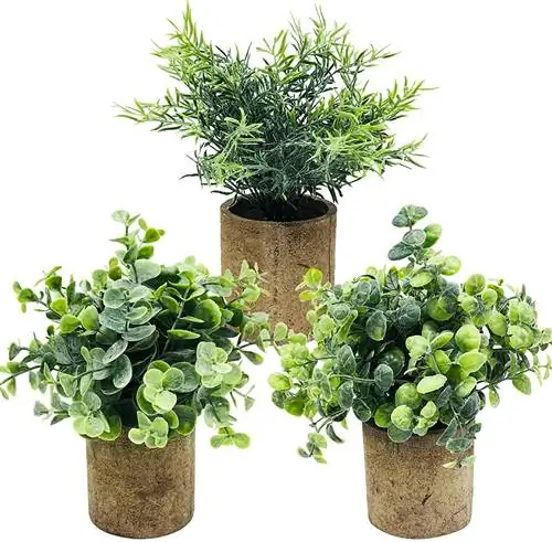 Набор искусственных растений от Amazon.