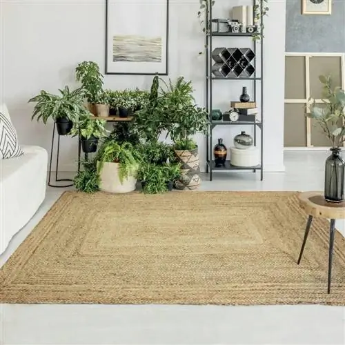Джутовый ковер от Maisons du Monde.