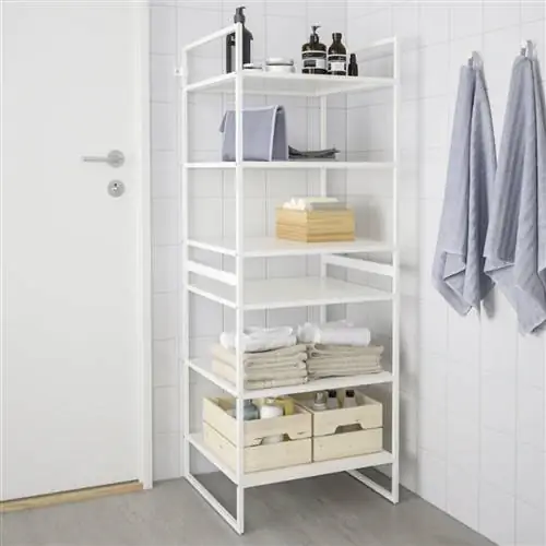 белая полка ikea JONAXEL
