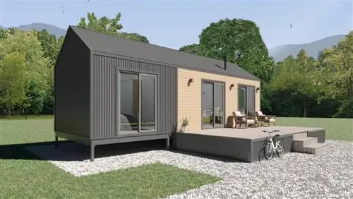 Статичный крошечный дом площадью 30 м2 от Nomas Tiny House.