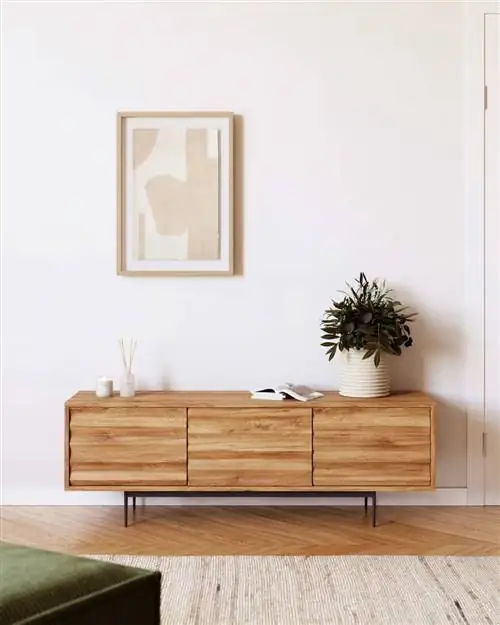 Тумба под телевизор Delsie от Kave Home.