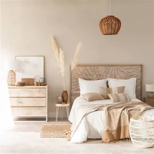 спальня maisons du monde из дерева манго