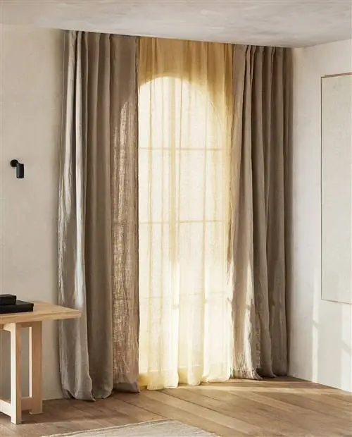 Zara Home льняные шторы