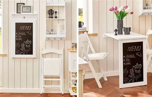 Доска и раскладной стол