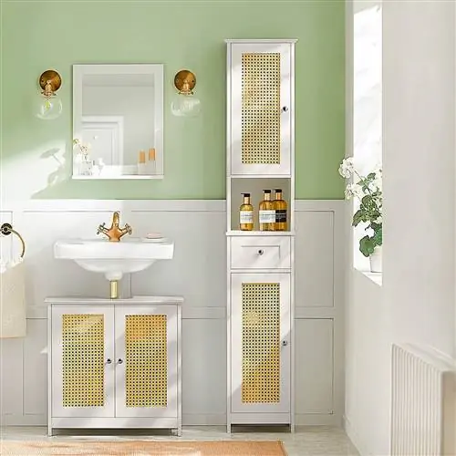 Шкаф-колонна для ванной