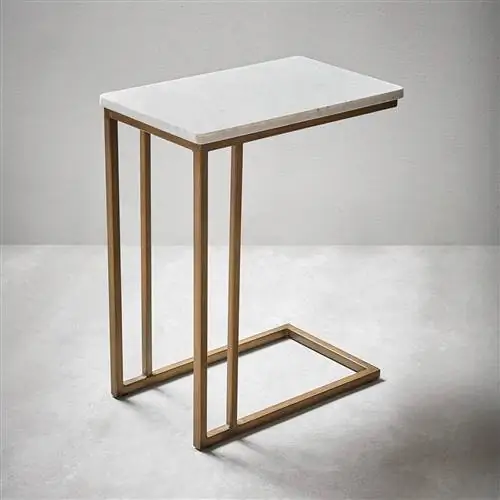 Мраморный приставной столик Alice El Corte Ingles