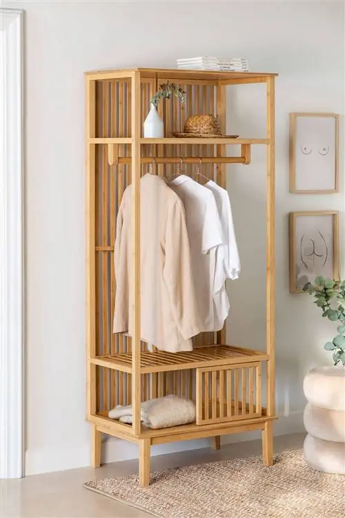 Бамбуковая полка для обуви Sklum Albin.