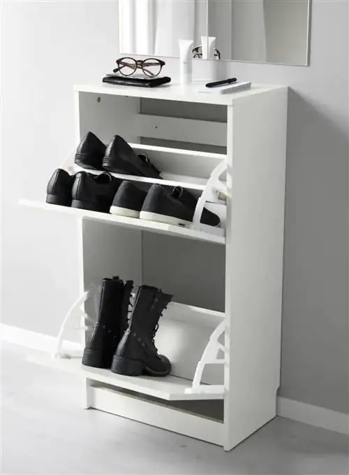 Тумба для обуви ИКЕА Бисса.