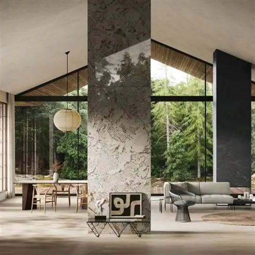 Altissima Alpinus White+Xtone Sabara Black-Porcelanosa