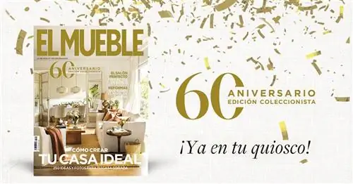 Журнал El Mueble празднует: мы отмечаем 60-летие в киоске! (и мы отмечаем это коллекционным номером)
