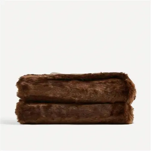 Одеяло из синтетической норки El Corte Inglés