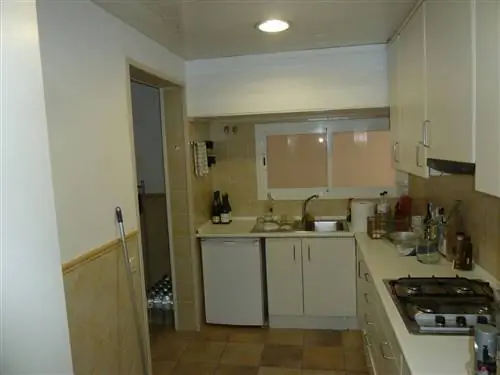 Кухня до реформы квартиры Ирадьер.