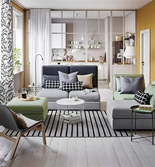 икеа современная гостиная