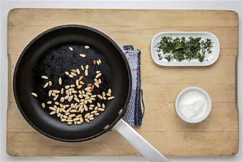 цветная капуста жареная с кедровыми орешками и тахини 3 цветная капуста жареная с кедровыми орешками и тахини 3