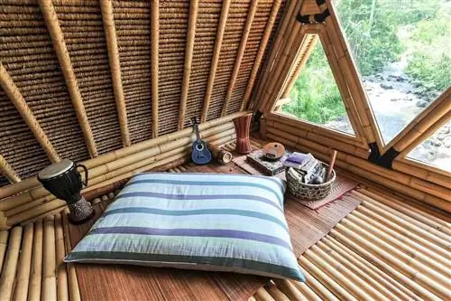 Bali Bamboo Hut Уголок для чтения