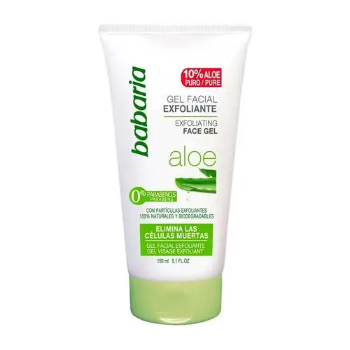 Babaria Aloe Vera - Отшелушивающий гель для лица, 150 мл